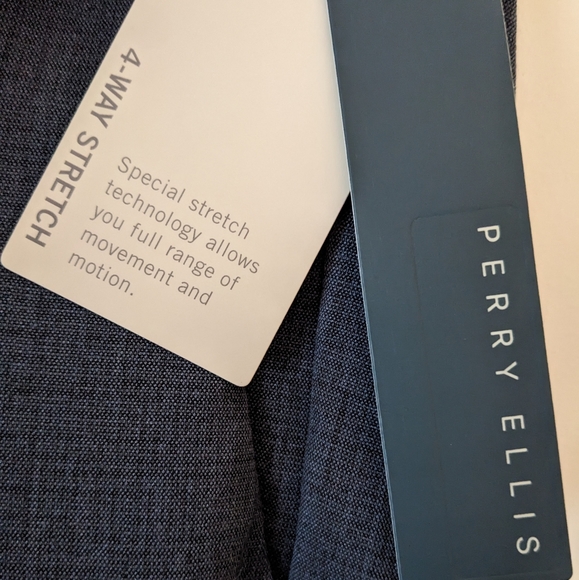 NWT Perry Ellis very slim stretch slacks - Picture 7 of 8